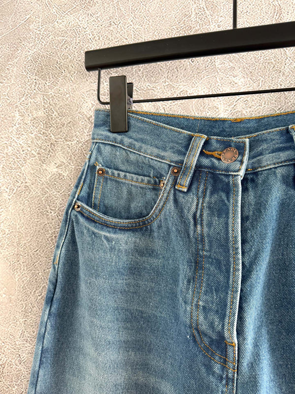 Prada Denim Jeans Blue Cotton