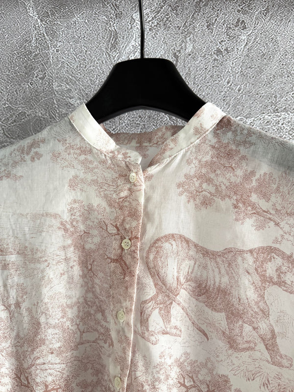 CD Shirt Nude Pink Cotton