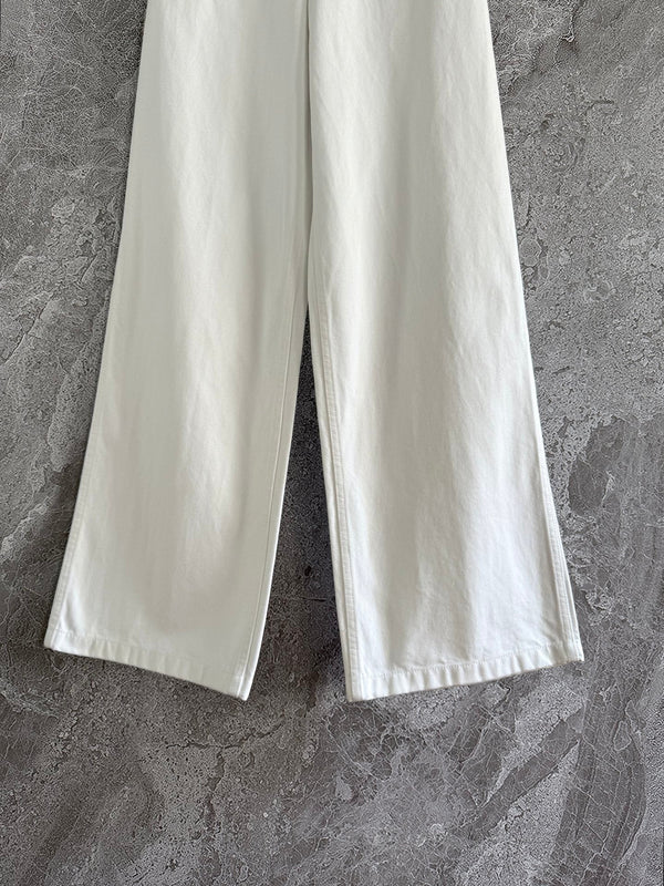 CD MISS DIOR Jeans White Cotton
