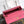 CC 26C Flap Bag 20 Pink Velvet