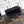 CC Mini Flap Bag 17.5 With Handle Black Tweed