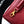 CC 26s Boho Mini Top Closure Bag Burgundy Lambskin