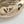 CC 2026 Pouch With Chain Strap 8cm Gold Hammered Metal