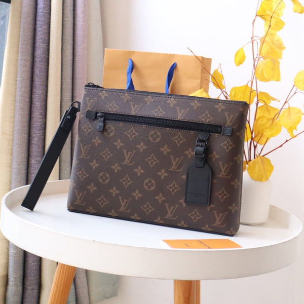 LV N40505 Takeoff Pouch Damier Infini Leather 179427