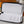 LV Zipper Wallet White Black Monogram Cowhide 248061