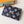LV Pocket Organizer Wallet Grey Navy Blue Monogram Cowhide 248064