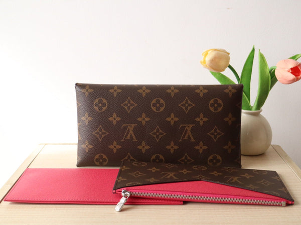 LV M12359 Kirigami Organizer Wallet Pondichery Pink Cowhide 247860