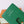 LV Porte-Cartes Magnet Marrone Verde Tela Monogramma e Pelle di Vacchetta