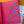 LV M14767 Pocket Organizer Blue Red Monogram Glow Canvas & Cowhide