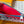 LV M14762 Porta carte e monete in tela monogramma blu e rosso e pelle di mucca