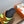 HM 26s Kazimir Sandal In Brown Calfskin And Lime Green Fabric
