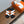 HM 26s Kazimir Sandal In White Calfskin And Orange Fabric
