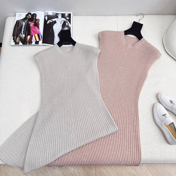 LP 25 Sleeveless Cashmere Dress 302493