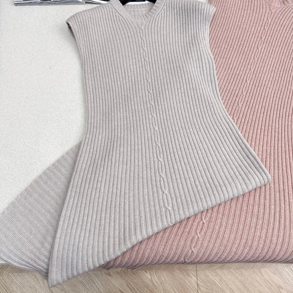 LP 25 Sleeveless Cashmere Dress 302493