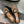 alaia ballet flat fishnet black lambskin