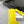 SQUARE-TOE MEDIUM HEEL MULES IN YELLOW CALFSKIN LOGO EMBOSSED