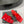 Alaila High Sandal 115mm In Red Glossy Lambskin 954872