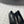 HEELED PUMPS 65 MM IN BLACK LIZARD PATTERN CALFSKIN GOLD HARDWARE