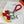 HM Rodeo Robeo Coeur PM Charm Red Yellow mix Blue Lambskin