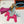 HM Pink Lambskin Rodeo Pegase PM Charm