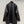 Prada 26S Biker Jacket Long Black Leather Lambskin 341245