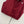 Miu PE26 Gilet en popeline délavée coton rouge amarante 346166