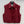 Miu PE26 Gilet en popeline délavée coton rouge amarante 346166