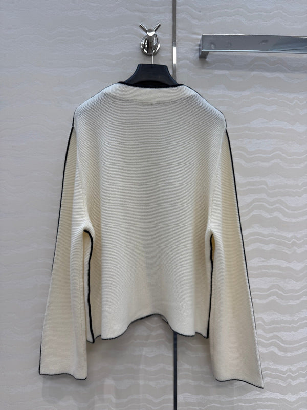 CC 2026 Sweaters Cream Wool 413030