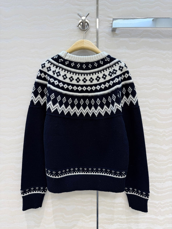 CD 2026 Sweater Wool Cashmere Knit 435697
