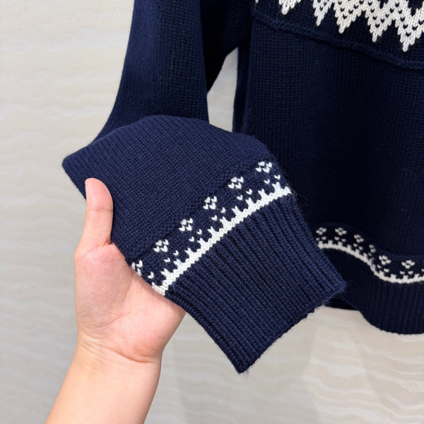CD 2026 Sweater Wool Cashmere Knit 435697