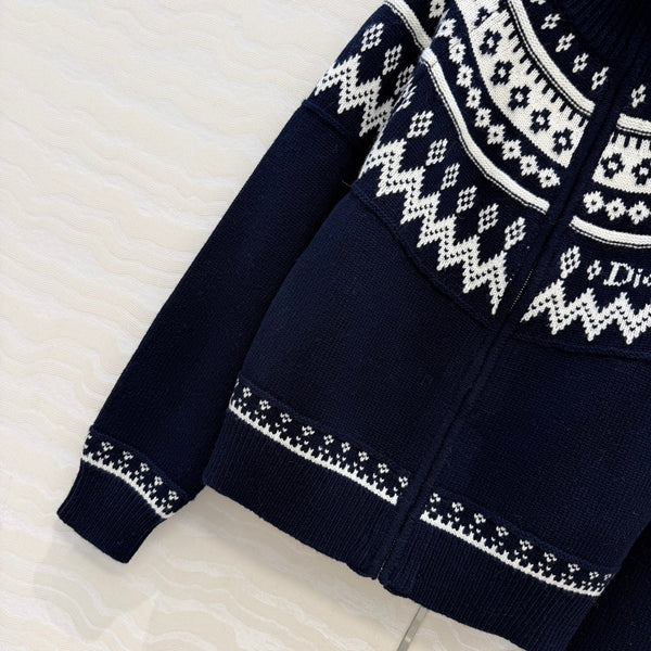 CD 2026 Cardigan Wool Cashmere Knit 435693