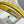 HM Kelly Belt 18mm Dark Yellow Epsom Leather
