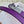 HM Kelly Belt 18mm Violet Epsom Leather