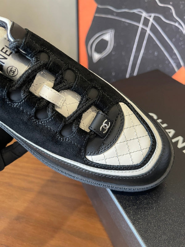 CC Baskets Printemps-Été Daim Noir 623166