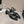 slingbacks 45 in pelle di agnello nera grosgrain