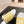 mule sandal striped yellow white canvas calfskin