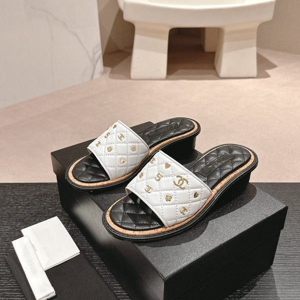 sandalo mulo 40 bianco nero vitello trapuntato