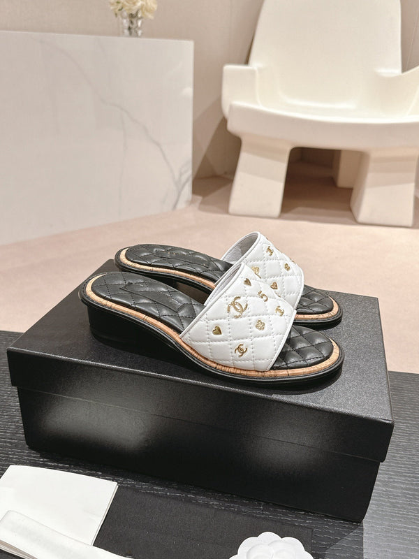 sandalo mulo 40 bianco nero vitello trapuntato