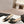 mule sandal 75 black lace fabric beige calfskin
