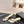mule sandal 75 white lace fabric beige calfskin
