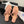 CC 25 Flower Thong Slippers Pink Cowhide 233418