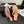 CC 25 Flower Thong Slippers Pink Cowhide 233418