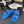 CC 25 Dad Sandal Mule Blue Calfskin