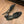 CC 25 Slingback Flat Black Fabric Grosgrain