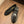 CC 25 Ballet Flat Black Fabric Grosgrain