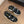 CC Toe Sandals Black Mix Camellia Pattern Leather 299539