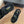 CC Toe Sandals Black Tweed Mix Leather 299540