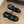 CC Toe Sandals Black Tweed Mix Leather 299540
