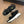 CC Toe Sandals Black Tweed Mix Leather 299540