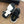 CC Toe Sandals Black Canvas Mix Leather 299541